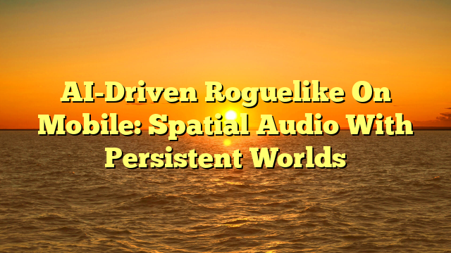 AI-Driven Roguelike On Mobile: Spatial Audio With Persistent Worlds