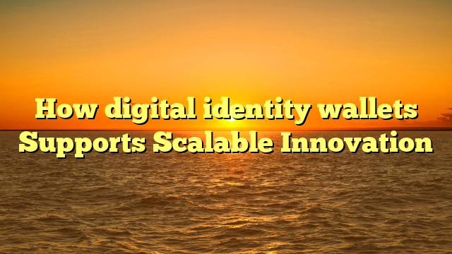 How digital identity wallets Supports Scalable Innovation